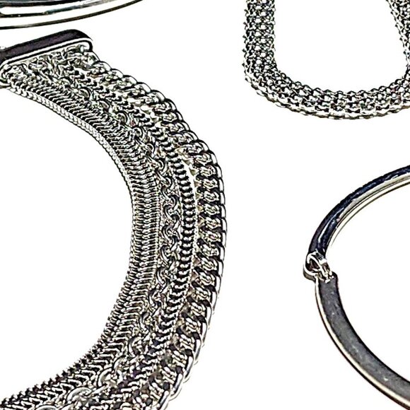 Silver-tone necklace bundle - Picture 5 of 8